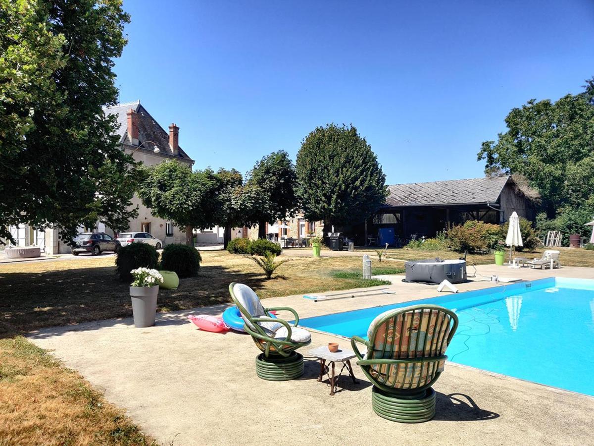 Villa Domaine De La Caure Bussiere-Dunoise Esterno foto